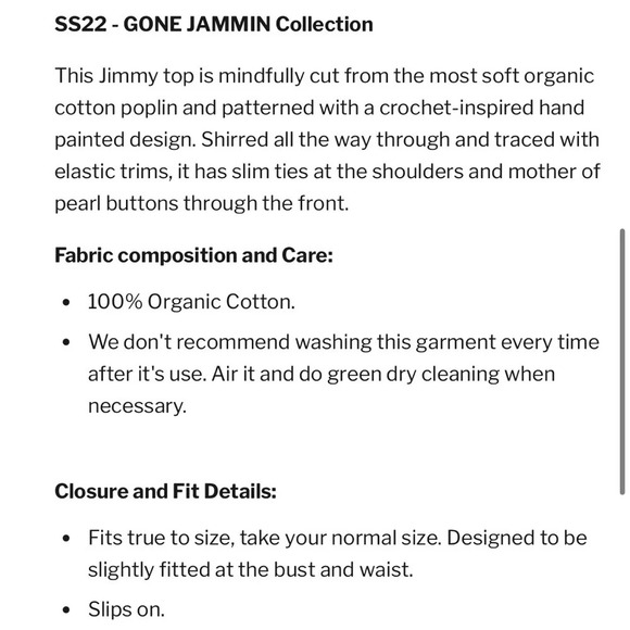 Chufy Tank Blouse Ruched Smocked Crop S Jimmy Tara Red - Picture 5 of 11